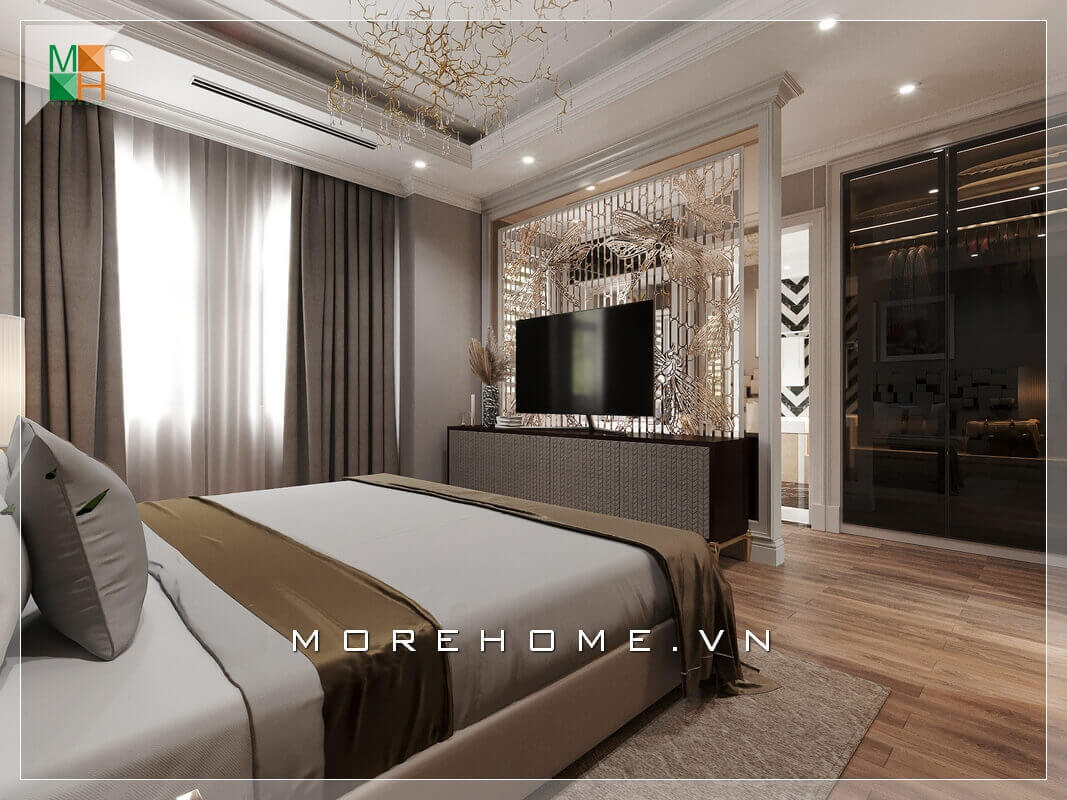 Mẫu thiết kế nội thất phòng ngủ chung cư, nhà phố, biệt thự cao cấp và sang trọng. Thiết kế chung cư