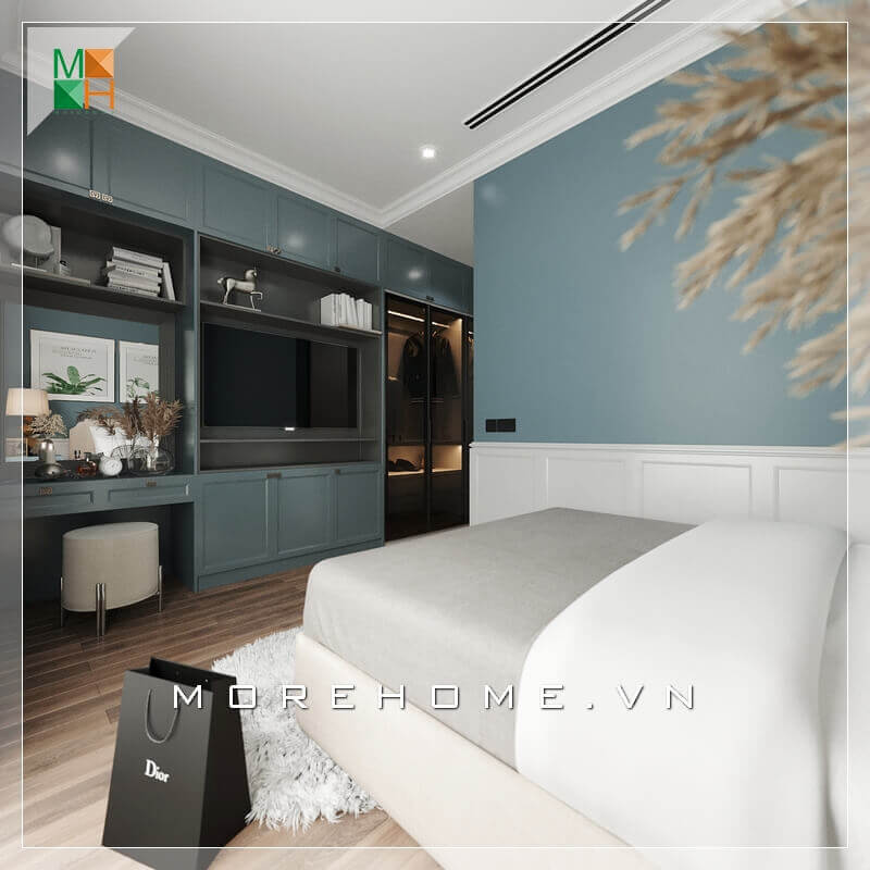 Mẫu phòng ngủ hiện đại, đẹp, trẻ trung cho chung cư, nhà phố. Thiết kế chung cư