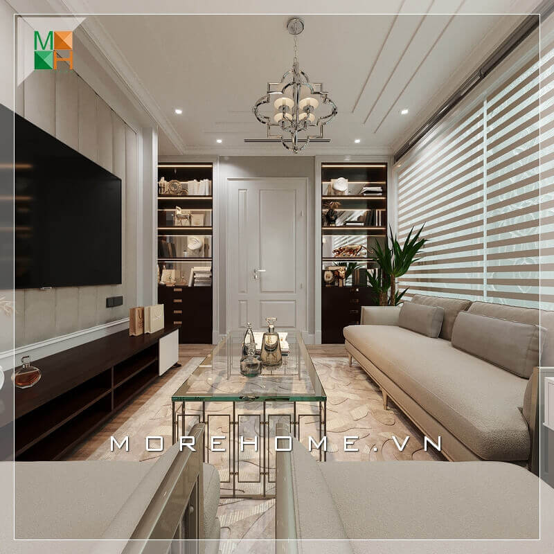 Một phòng khách tân cổ điển đẹp sẽ phải thể hiện được rõ nhất tính năng của nó bằng cách lựa chọn nội thất thông minh và lựa chọn màu sắc phù hợp nhất đối với thiết kế ngôi nhà. Gợi ý các mẫu thiết kế phòng khách ưa chuộng nhất hiện nay